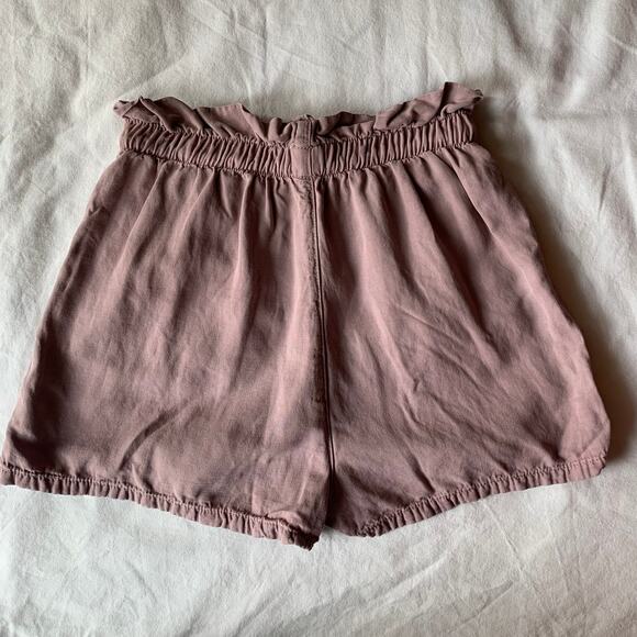 Urban Outfitters BDG Dusty Pink Paper Bag Shorts Size Small - Picture 2 of 8